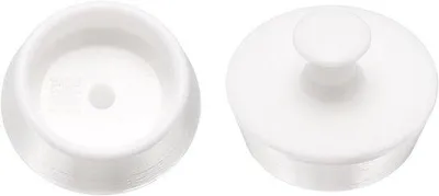 Image de Bouchons de vidange en silicone, lot de 2, pour la cuisine et la salle de bains, avec poignée, adaptés à la buanderie, au lavabo et à la douche