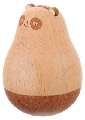 Produktbild von Elegante Holzfigur als dekoratives Tischtier für Büro und Geburtstag mit charmantem Design und zufälliger Ohrenfarbe