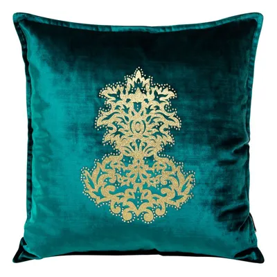 Produktbild von Eurofirany 390245, Türkis, Polyester, Muster, 340 g/m², 45 x 45 cm, 250 g