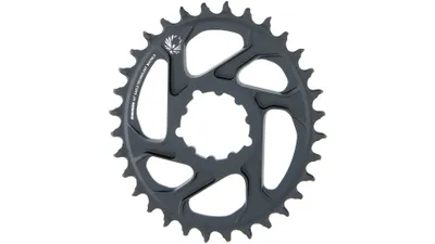 Immagine prodotto di SRAM X-Sync 2 Oval Direct Mount in alluminio, 32 denti, nera, per trasmissione Eagle 1x12, compatibile con GXP, DUB e BB30