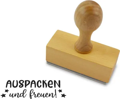 Produktbild von Stempelset Auspacken und freuen