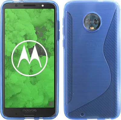 Obrázok produktu pre Silikónový ochranný kryt na mobilný telefón Motorola G6 Blue