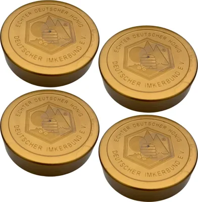Produktbild von 60x Ersatzdeckel Schraubdeckel Kunststoffdeckel für DIB 250 g Gläser