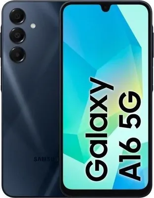Obrázek produktu pro Smartphone Samsung Galaxy A16 5G, 128 GB, tmavě modrý, 6,7" FHD+ Super AMOLED 90 Hz, trojitý fotoaparát 50 MP