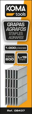 Produktbild von Mehrzweckklammern Typ 600, 19 mm, 1000 Stück