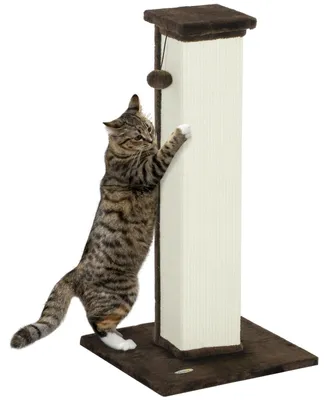 Produktbild von Kratzbaum Katzenbaum inkl. Spielball Plüsch Sisal 41 cm x 41 cm x 81, für Haustier