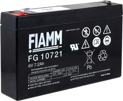 Produktbild von FIAMM Bleiakku FG10721