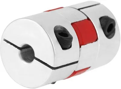 Productafbeelding van Flexibele motorconnector voor stappenmotoren - Aluminiumlegering - Buitendiameter 20 mm x Lengte 25 mm
