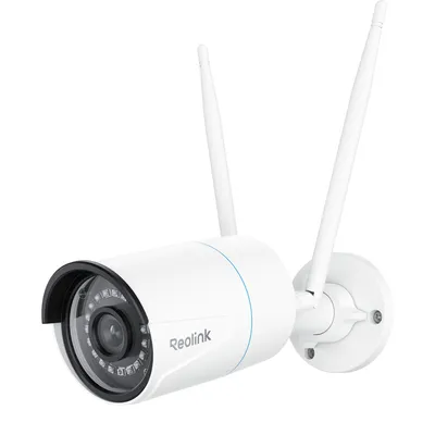 Productafbeelding van Reolink RLC-510WA, 2K+ 5MP Wi-Fi bewakingscamera met audio voor buitengebruik, 2,4/5GHz Wi-Fi, 30 meter nachtzicht, detectie van personen, voertuigen en dieren