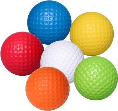 Produktbild von Rote Golfbälle PolyurethanGolf Übungsbälle Golfbälle 6PCS Lake Golfbälle Farbige Golfbälle Balls