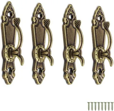 Immagine prodotto di Ganci per tende in metallo, confezione da 4, per tende e tende da porta