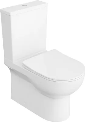 Produktbild von Lavita | WC Kompakt- Poseidon - Weiß - Mit Absenkautomatik - Modernes Design - Wandhängendes Wc