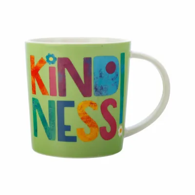 Immagine prodotto di Maxwell & Williams Becher Be Kind - Kindness, Kaffeebecher, Tasse, Porzellan, Bunt, 380 ml, DX1073
