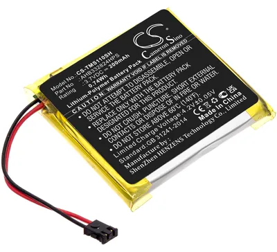 TECHTEK batterie compatibile con [TomTom] Spark Cardio + Music GPS sostituisce AHB332824HPS