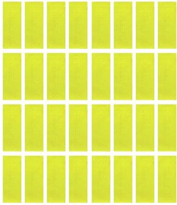 Produktbild von Reflexsicherheitsstreifen Hochsichtbarkeit - Reflektoren - Selbstklebend - Fluoreszierende Aufkleber - Reflexsicherheitsstreifen Fahrrad - 32 Stück
