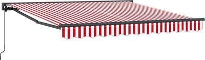 Obrázok produktu pre Rám markízy Červená a Biela 350 x 250 cm