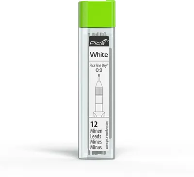 Produktbild von Pica Fine Dry 7031 Nachfüllpackung weiß – 12 Sticks