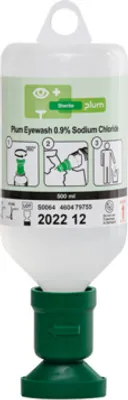 Produktbild von Augendusche, Plum, Natriumchloridlösung 0,9 % - 500 ml, 1 Stk