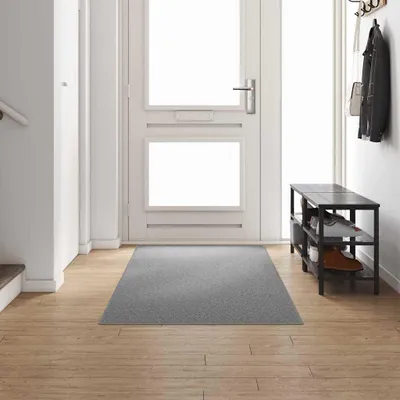 Produktbild von Teppichläufer Hellgrau 100 x 300 cm 100% Polypropylen