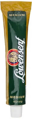 Zdjęcie produktu dla Średnio ostra musztarda lwia w tubce ze 100% naturalnych składników 100ml
