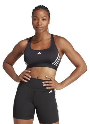 Productafbeelding van Adidas sportbeha voor dames - Medium ondersteuning, Powerreact trainingsmodel, medium ondersteuning, model 3