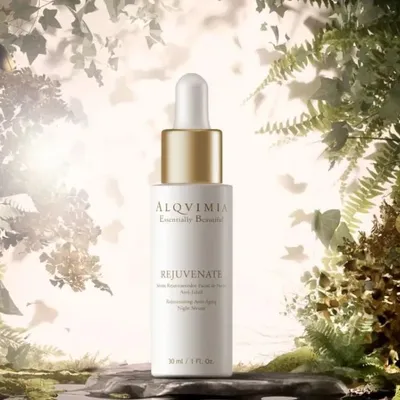 Immagine prodotto di Alqvimia Rejuvenate Siero Viso Notte Ringiovanente 30ml