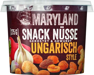 Produktbild von MARYLAND Snack Nüsse Ungarisch Style 18429 275g