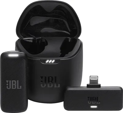 Produktbild von JBL JBLSTRMWLLGHTBLK, 86 dB, 20 - 20000 Hz, 16 Bit, 48 kHz, -36 mV/Pa, 86 dB