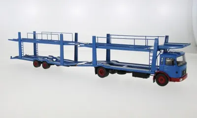 Immagine prodotto di Ixo Models TTRX034 Autotrasportatore MAN 1970 blu 1:43