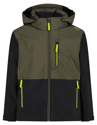 Produktbild von CMP Jungen Skijacke mit Kapuze und Clima Protect grün 164