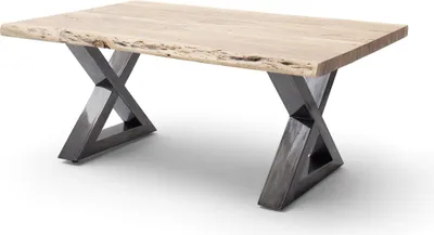 Produktbild von Couchtisch >CARTAGENA< in Akazie natur, massiv lackiert - 110x45x70cm (BxHxT)