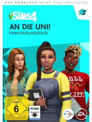 Obrázok produktu pre Electronic Arts Les Sims 4 : À la fac, PC, T (neplnoletí), Fyzické médiá