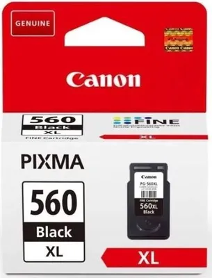 Immagine prodotto di Cartuccia d'inchiostro, CANON PG-560XL, nero, alta capacità, 400 pagine, PIXMA TS5350, PIXMA TS7450