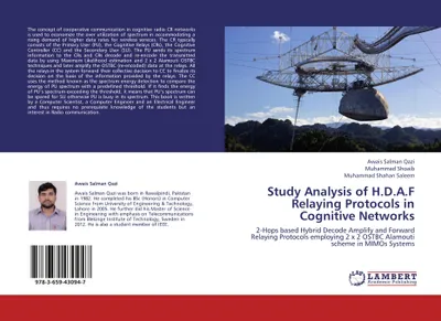 Produktbild von Study Analysis of H.D.A.F Relaying Protocols in Cognitive Networks