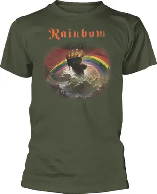 Produktbild von Rainbow - "Rising" T-Shirt für Herren/Damen Uni PH2429 (XL) (Grün)