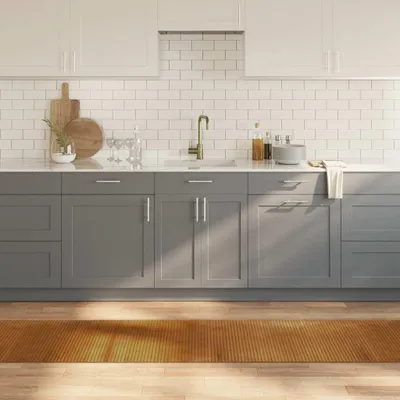 Produktbild von vidaXL Teppich Rechteckig Braun 60x400 cm Bambus