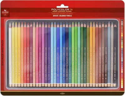 Produktbild von Polycolor- Künstlerfarbstifte  36er Set im Metalletui /  Blister