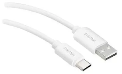 Produktbild von SBS USB-A auf USB-C Kabel Daten- und Ladekabel USB-A auf USB-C mit 1 Meter Länge, Weiß