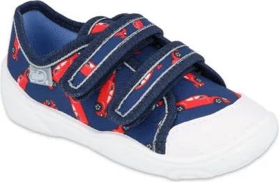 Produktbild von BEFADO Jungen  Sneakers Auto Klettverschluss Blau 22