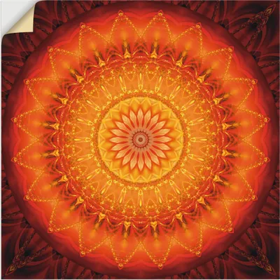 Produktbild von ARTland Wandbild, selbstklebend Mandala Energie 1 Größe: 30x30 cm
