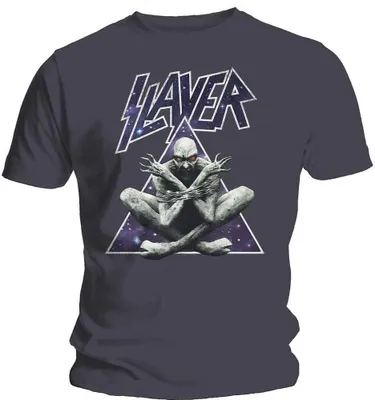 Produktbild von Slayer - T-Shirt für Herren/Damen Uni RO1430 (XXL) (Anthrazit)