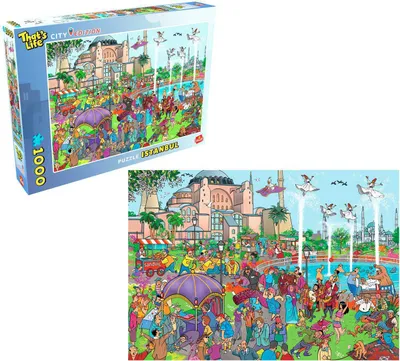Obrázok produktu pre Goliath That's Life City Edition Istanbul, 1000 kusov, Mesto, 7 rok / roky