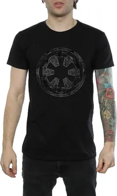 Produktbild von Star Wars: Rogue One - "Galactic Empire Plans" T-Shirt für Herren BI1148 (3XL) (Schwarz)