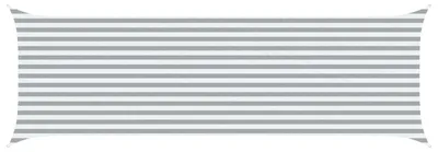 Produktbild von vidaXL Sonnensegel Hellgrau und Weiß 6 x 2 m 100 % Polyester Oxford