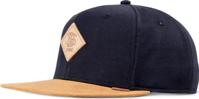 Produktbild von Djinns 6 Panel Snapback Cap Jersey Patch Black