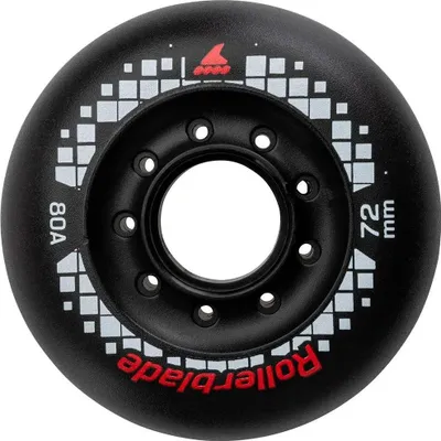 Produktbild von Rollerblade 72/80a Apex Schlittschuhrollen 4 Einheiten Schwarz  Schwarz One Size