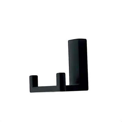 Produktbild von DesignLight Garderobenhaken W-675-CZ-C-01 in SCHWARZ / Wandhaken