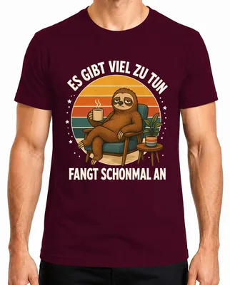 Obrázek produktu pro Tričko s potiskem "Statement", "Sarkasmus", "Humor", barva: vínová, velikost: XL