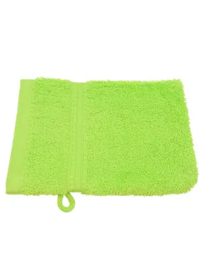 Produktbild von Julie Julsen BIO Waschhandschuh Apfelgrün 15 x 21 cm