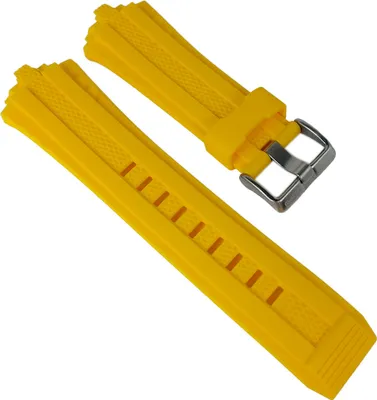 Produktbild von Calypso Chrono Herren > Uhrenarmband K5696 Kunststoff gelb > K5696/1